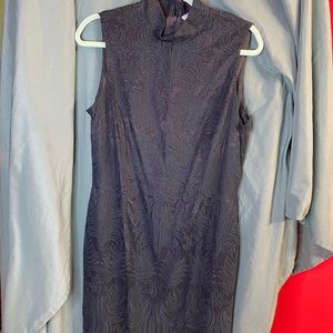 *ANTONIO MELANI* cocktail / work dress. Lace overlay size 12